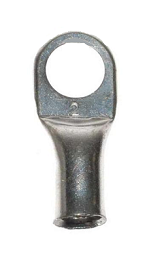 2 Gauge 3/8" Copper Tinned Plated Lugs Bag of 10 - Click Image to Close